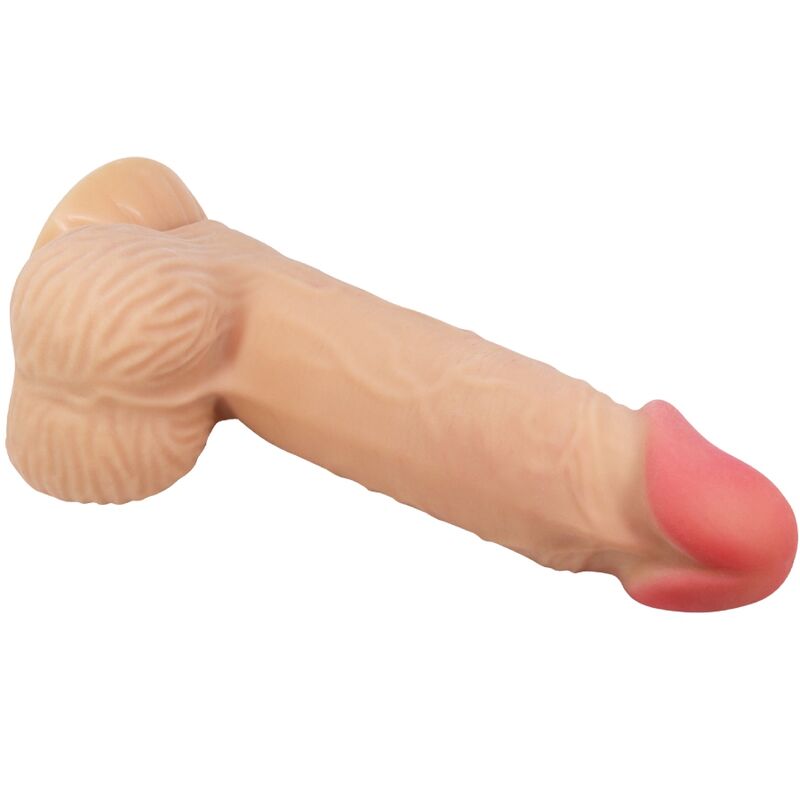 PRETTY LOVE - SERIE SLIDING SKIN DILDO REALISTICO CON VENTOSA PELLE SCORREVOLE 20,6 CM