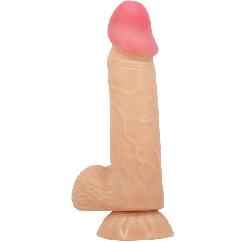 PRETTY LOVE - SERIE SLIDING SKIN DILDO REALISTICO CON VENTOSA PELLE SCORREVOLE 20,6 CM