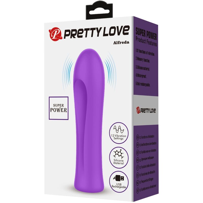 PRETTY LOVE - ALFREDA BULLET VIBRANTE SUPER POTENTE LILLA