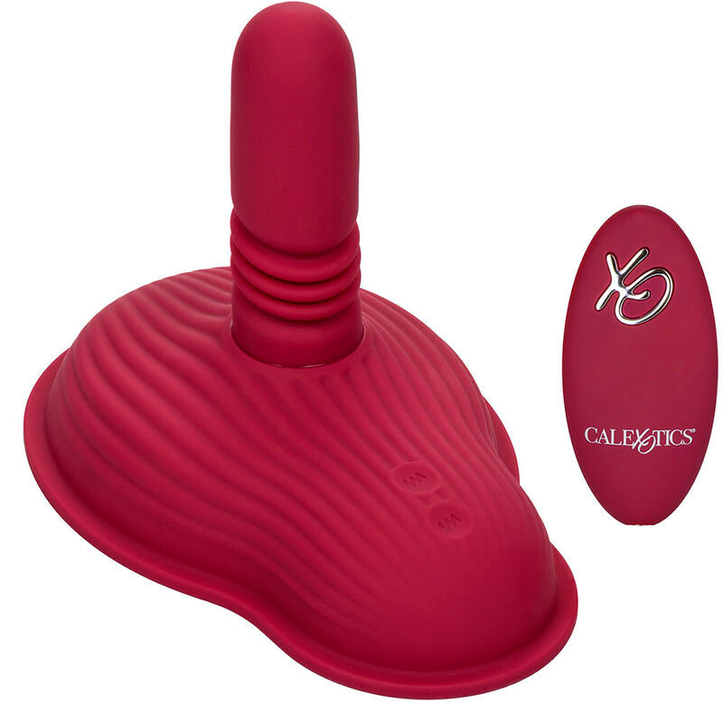 CALEXOTICS - RIDER MASSAGGIATORE DOPPIO MOTORE CON TELECOMANDO ROSSO