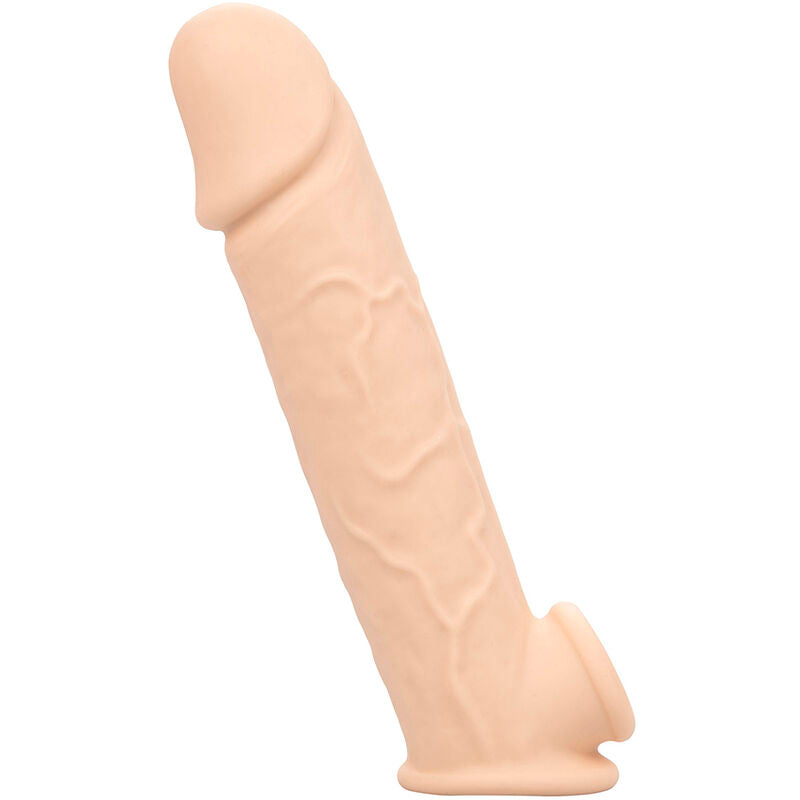 CALEXOTICS - PERFORMANCE MAXX LIFE-LIKE EXTENSION 8 CON CINGHIA TESTICOLI NEUTRO