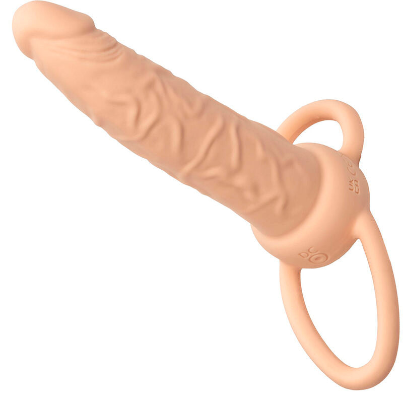 CALEXOTICS - PERFORMANCE MAXX ANELLO DOPPIO CON PROLUNGA VIBRANTE COLORE CHIARO