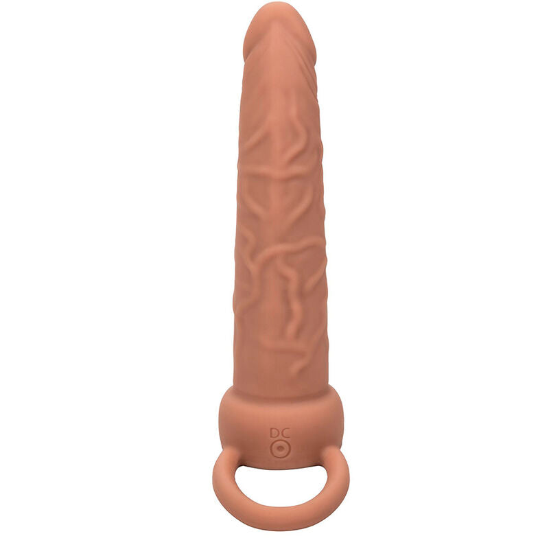 CALEXOTICS - PERFORMANCE MAXX ANELLO DOPPIO CON PROLUNGA VIBRANTE COLORE SCURO