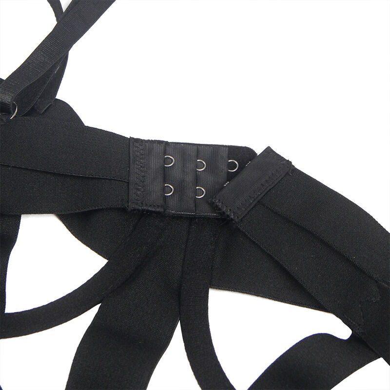 SUBBLIMA - BODY SEXY CON REGGISENI NERO S/M