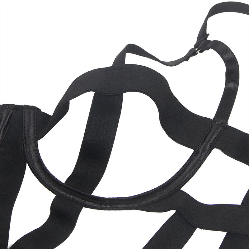 SUBBLIMA - BODY SEXY CON REGGISENI NERO S/M