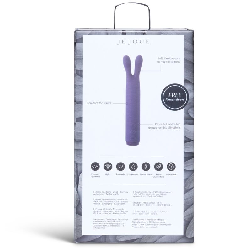JE JOUE - VIBRATORE BULLET CON RABBIT VIOLA