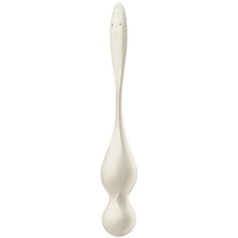 SATISFYER - LOVE BIRDS PALLINE DI KEGEL VIBRANTI BIANCHE
