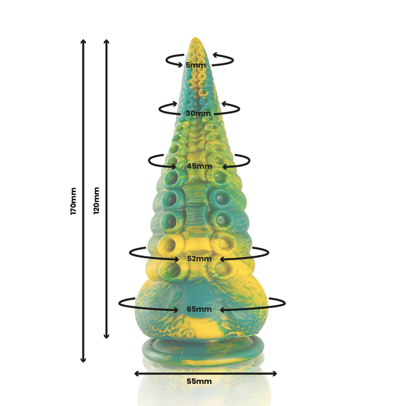 EPIC - CETUS GREEN TENTACLE DILDO PICCOLO