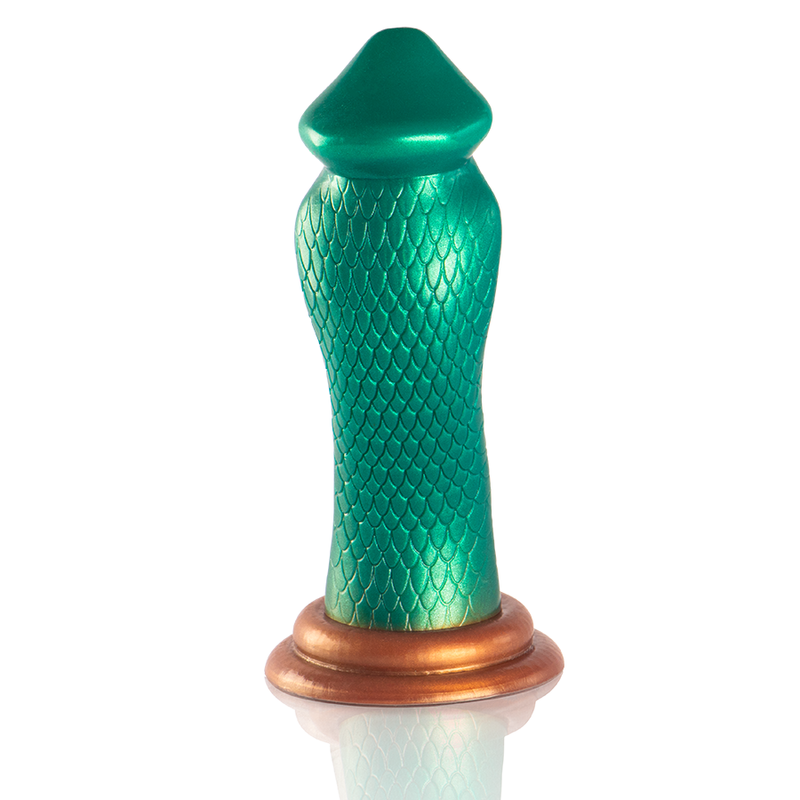 DILDO IN SILICONE PREMIUM, BASE SICURA 90MM