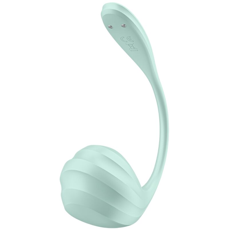 SATISFYER - SMOOTH PETAL STIMOLATORE DEL PUNTO G APP GRATUITA VERDE