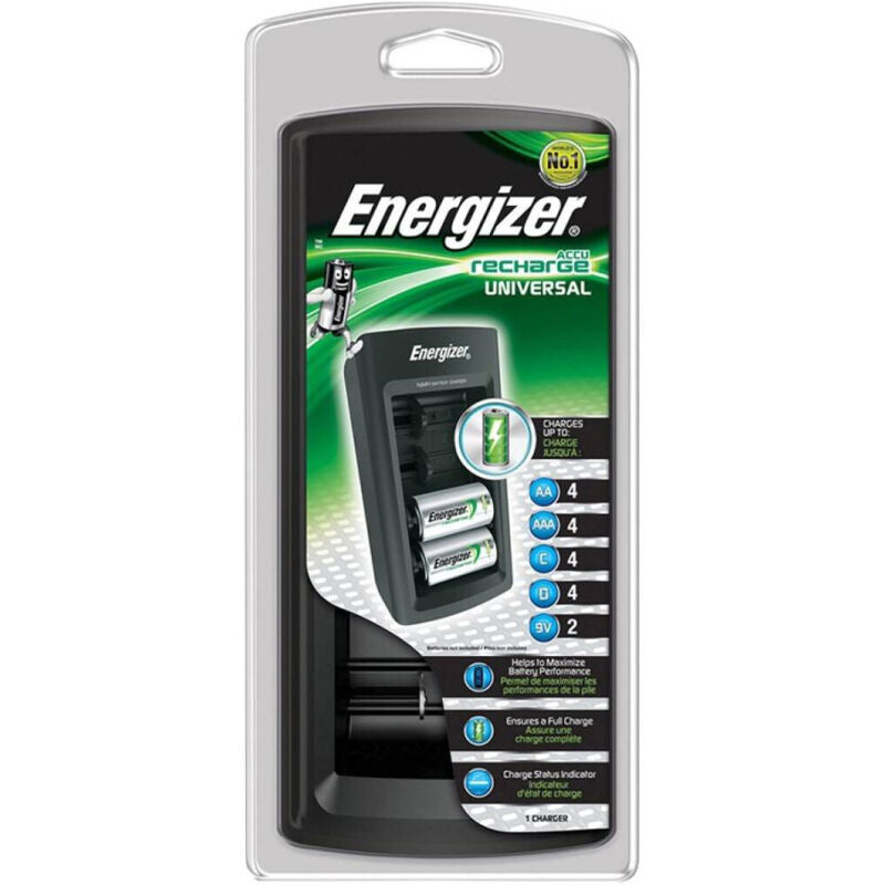 ENERGIZER - CARICATORE UNIVERSALE PER BATTERIE