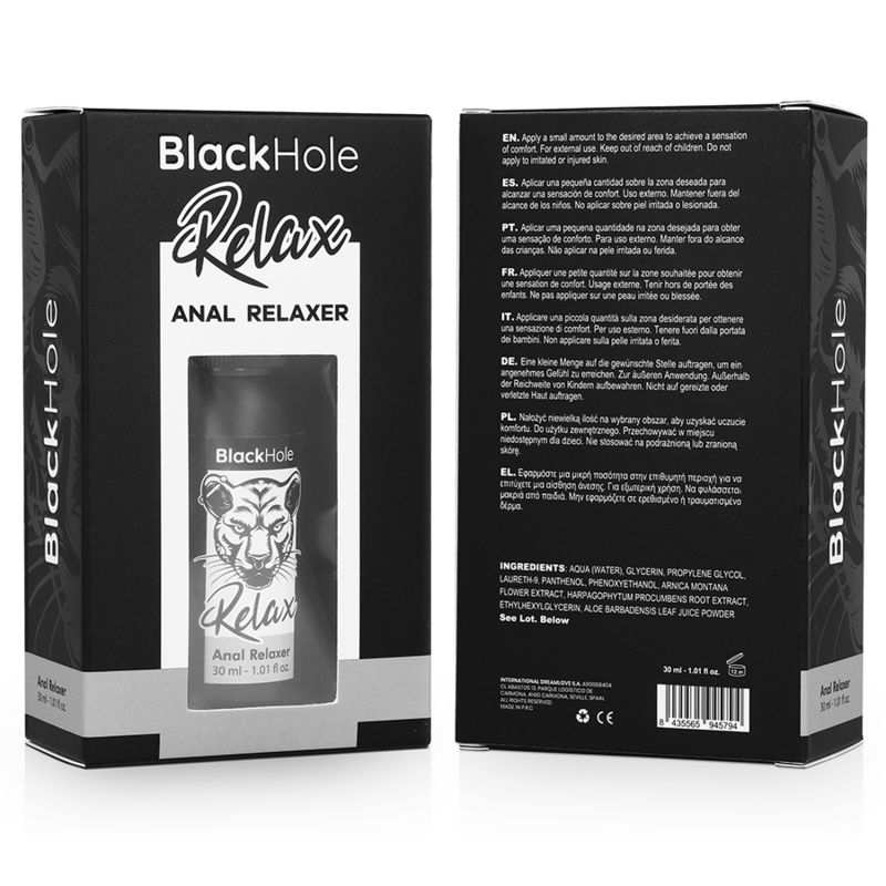 BLACK HOLE RELAX- SPRAY RILASSANTE ANALE 30 ML