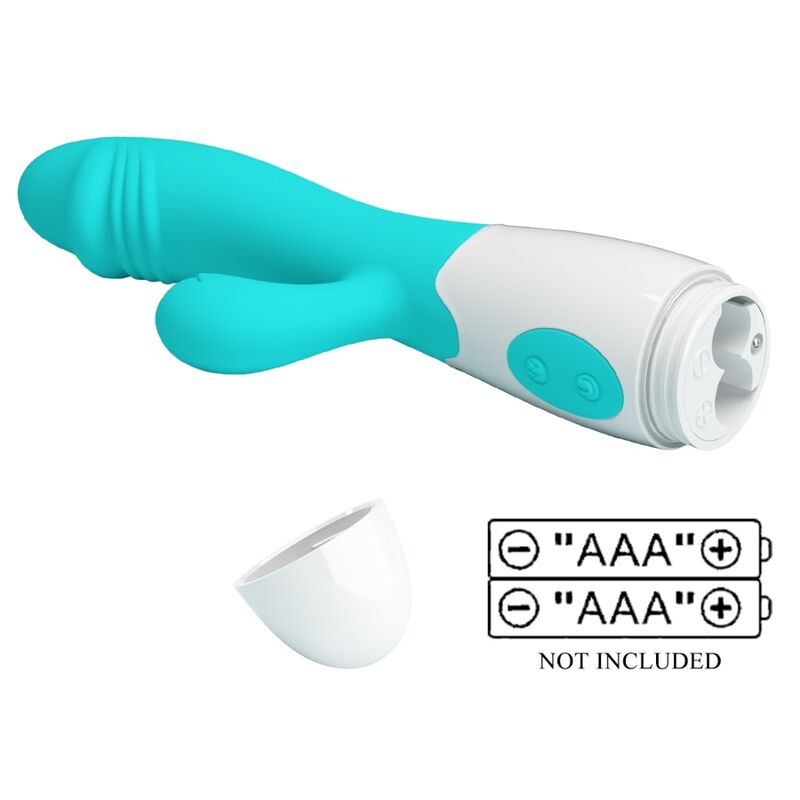 PRETTY LOVE - SNAPPY VIBRATORE G SPOT 30 FUNZIONI VERDE ACQUA