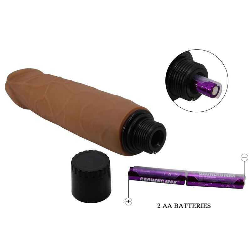 PRETTY LOVE - VIBRATORE REALISTICO WALDORF 18 CM -O- 4 CM
