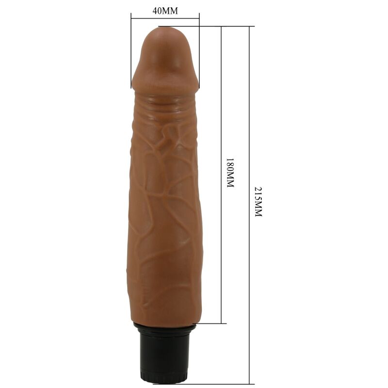 PRETTY LOVE - VIBRATORE REALISTICO WALDORF 18 CM -O- 4 CM