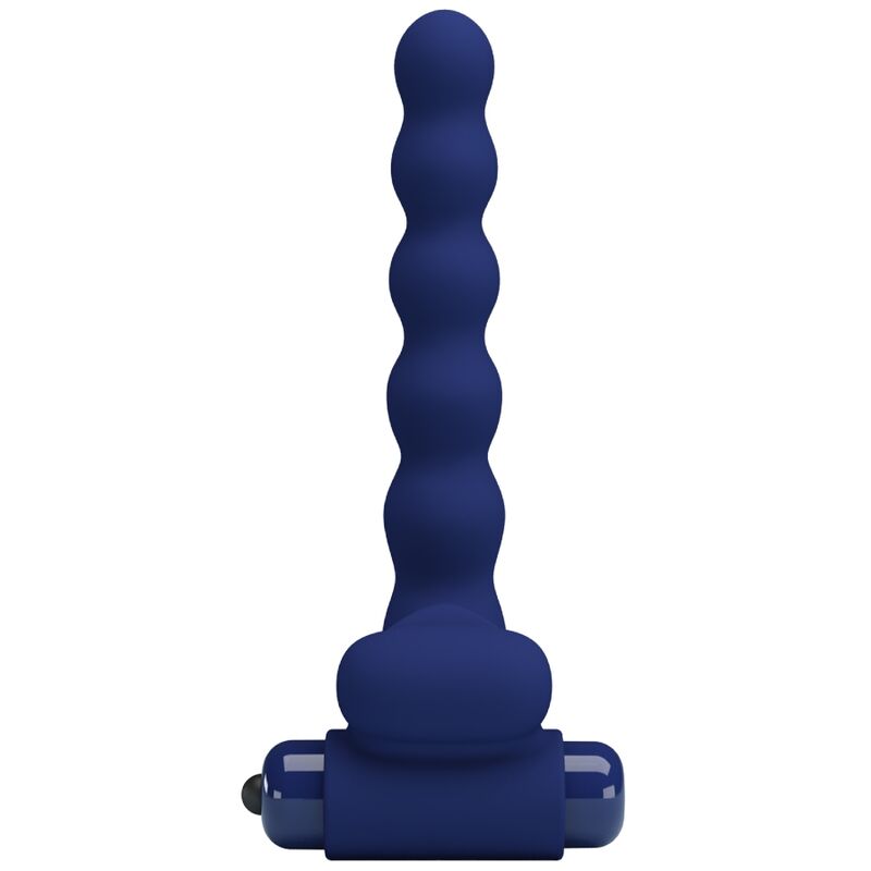 PRETTY LOVE - AJMAL ANELLO PENE VIBRANTE CON PLUG BLU