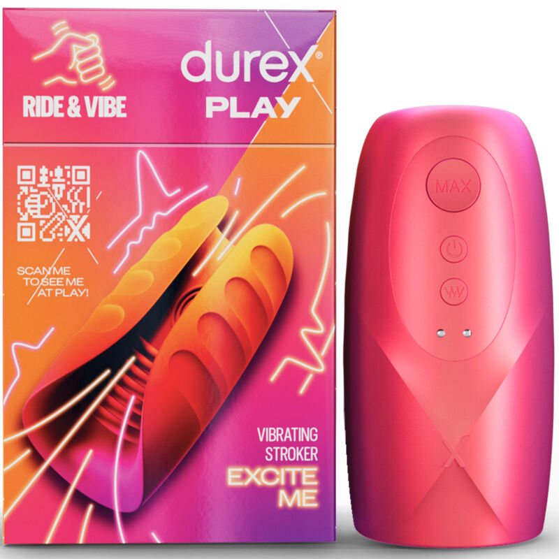 DUREX - TOY RIDE & VIBE VIBRATORE MASTURBATORE