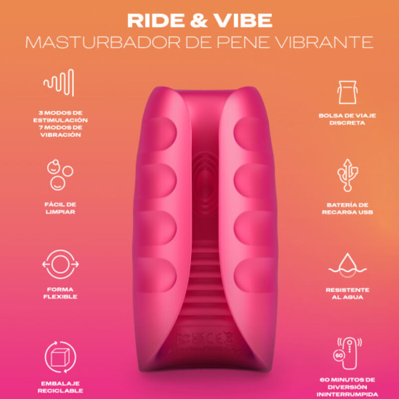 DUREX - TOY RIDE & VIBE VIBRATORE MASTURBATORE