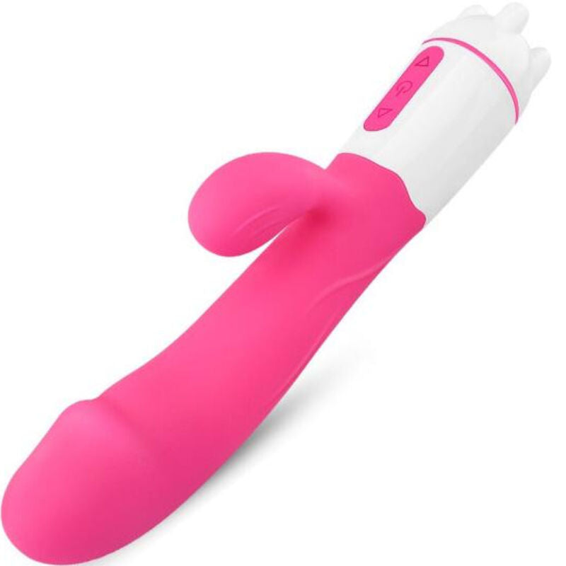 ARMONY - HAPPY VIBRATORE E STIMOLATORE RICARICABILE FUCSIA