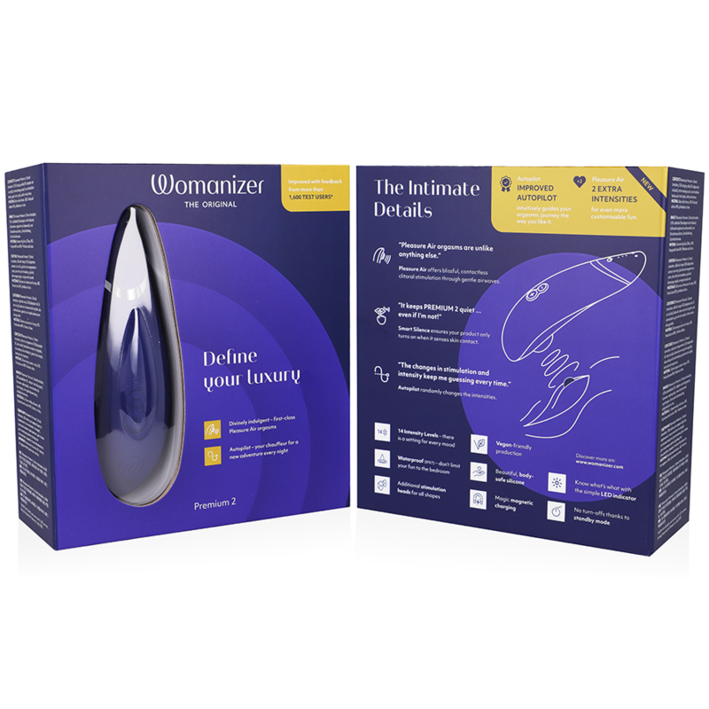STIMOLATORE CLITORIDE, TECNOLOGIA PLEASURE AIR, 14 LIVELLI DI INTENSITÀ