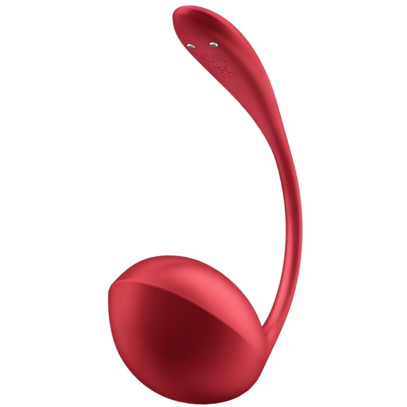 SATISFYER - SHINY PETAL STIMOLATORE DEL PUNTO G CON APP ROSSO