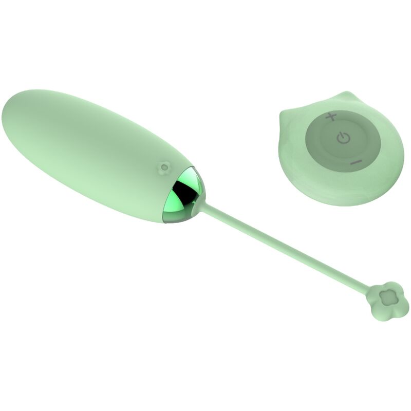 ARMONY - KITTY FUN OVETTO VIBRATORE TELECOMANDO 10 VIBRAZIONI VERDE