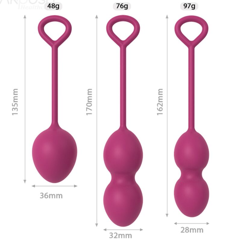 ARMONY - ANABIOSIS PALLINE VAGINALI 3 LIVELLI VIOLA