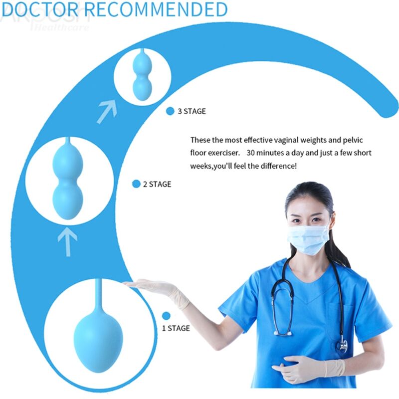 ARMONY - ANABIOSIS PALLINE VAGINALI 3 LIVELLI BLU