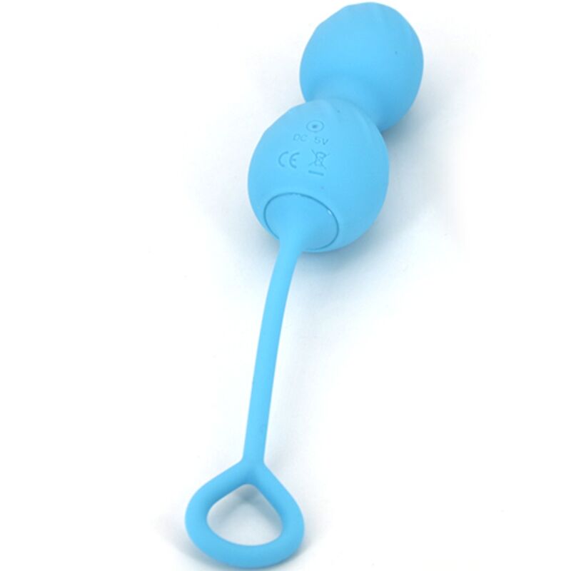 PALLINE VAGINALI VIBRANTI CON TELECOMANDO BLOSSOMS 10 FUNZIONI BLU