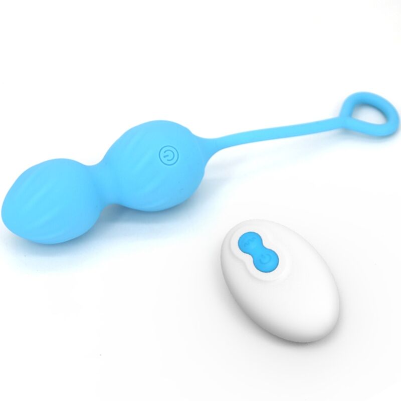 ARMONY - BLOSSOMS PALLINE VAGINALI VIBRANTI CON TELECOMANDO 10 VIBRAZIONI BLU