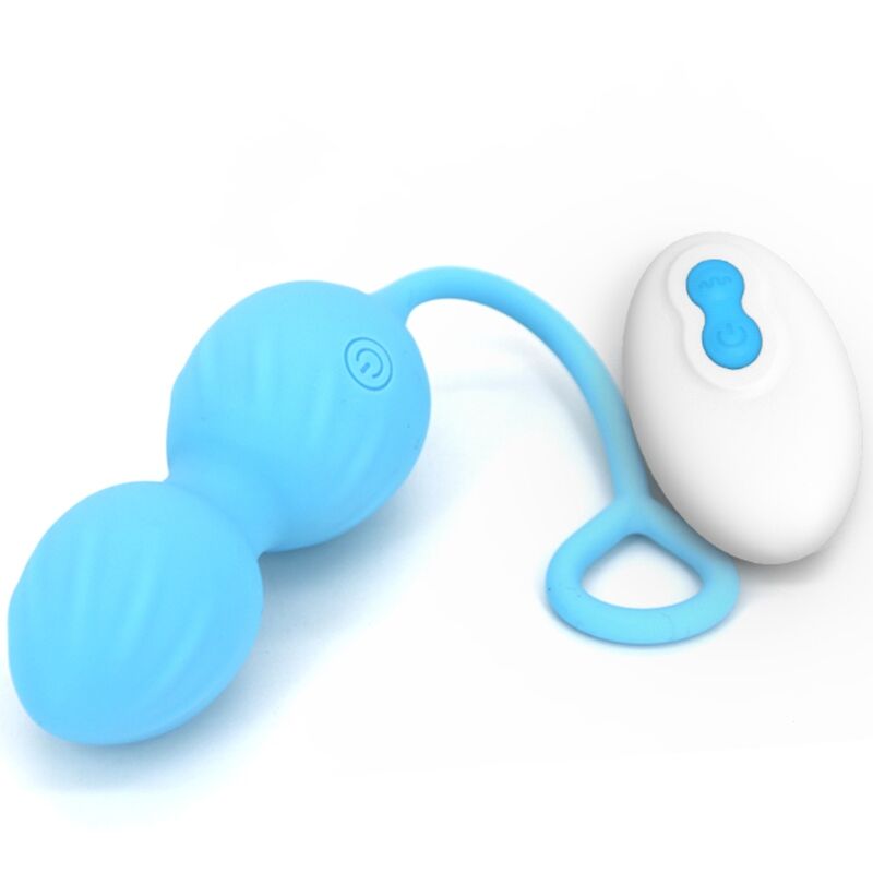 ARMONY - BLOSSOMS PALLINE VAGINALI VIBRANTI CON TELECOMANDO 10 VIBRAZIONI BLU