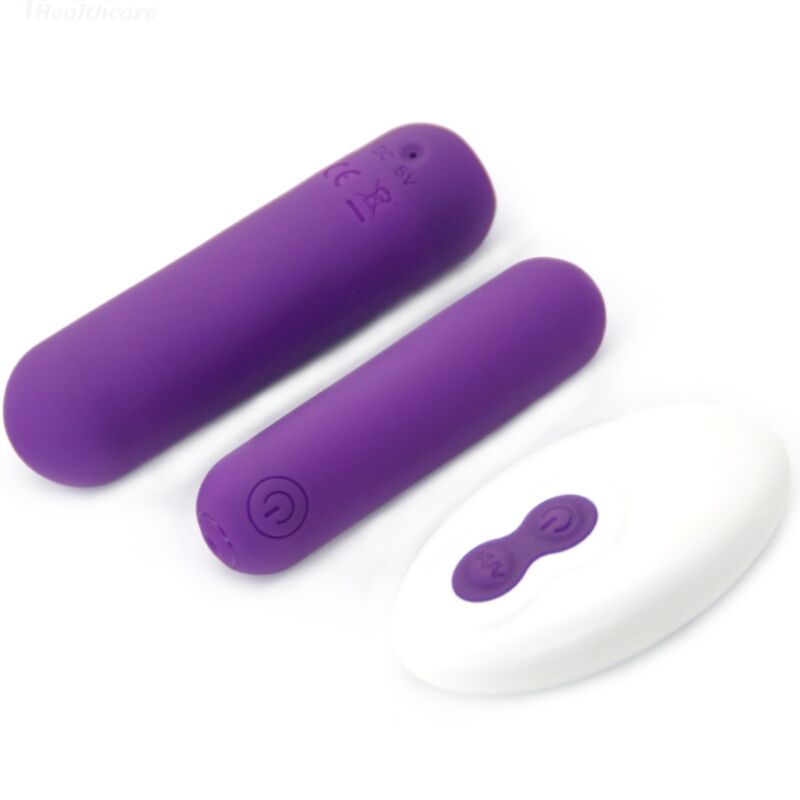 ARMONY - SPLASH JOLINE VIBRATORE BULLET IN SILICONE TELECOMANDO 10 VIBRAZIONI 6,5 X 1,5 CM VIOLA