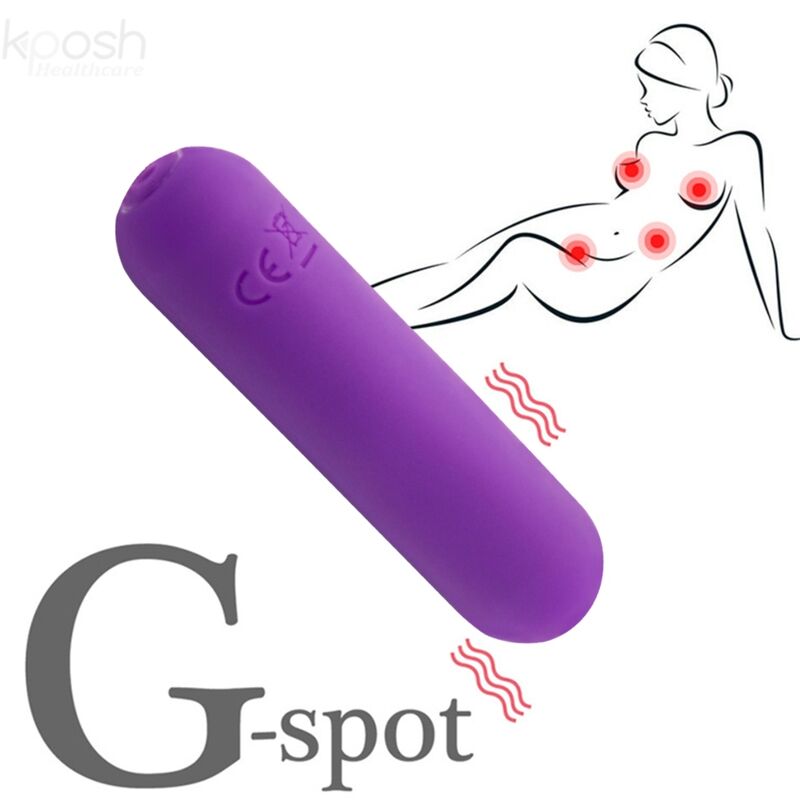 ARMONY - SPLASH JOLINE VIBRATORE BULLET IN SILICONE TELECOMANDO 10 VIBRAZIONI 6,5 X 1,5 CM VIOLA