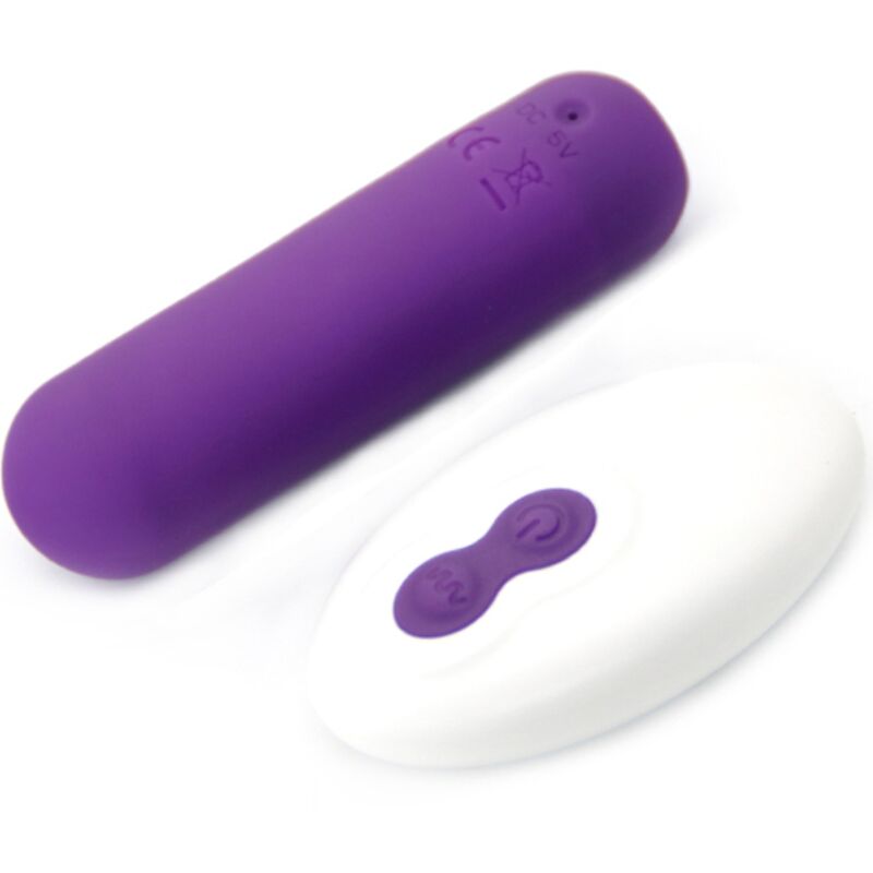 ARMONY - SPLASH JOIE VIBRATORE BULLET IN SILICONE TELECOMANDO 10 VIBRAZIONI 75 X 19 CM VIOLA