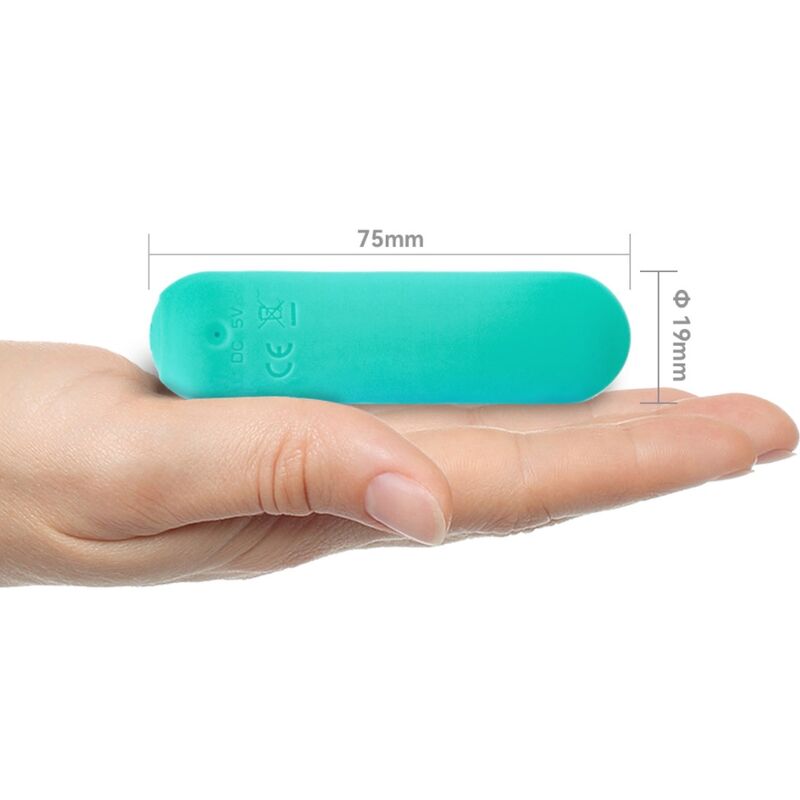 ARMONY - SPLASH HAHA VIBRATORE BULLET SILICONE 10 VIBRAZIONI 75 X 19 CM VERDE