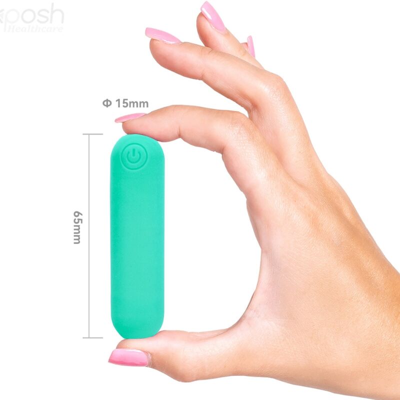 ARMONY - SPLASH JOLINE VIBRATORE BULLET SILICONE TELECOMANDO 10 VIBRAZIONI 65 X 15 CM VERDE