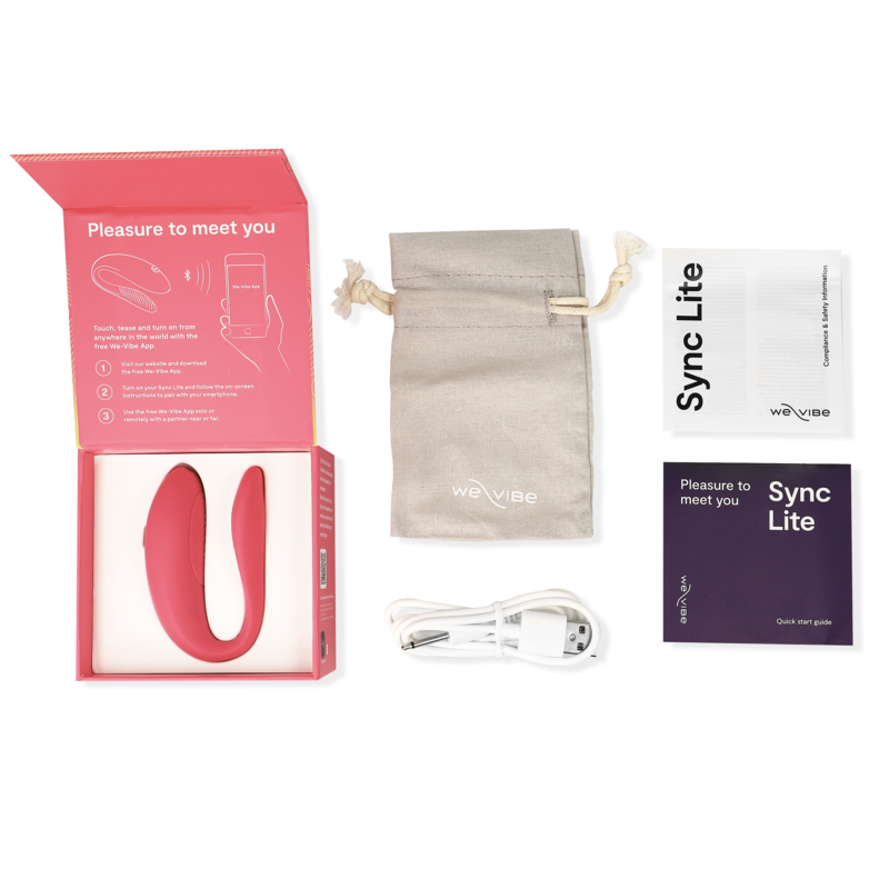 WE-VIBE - SYNC LITE STIMOLATORE CLITORIDEO CON APP ROSA