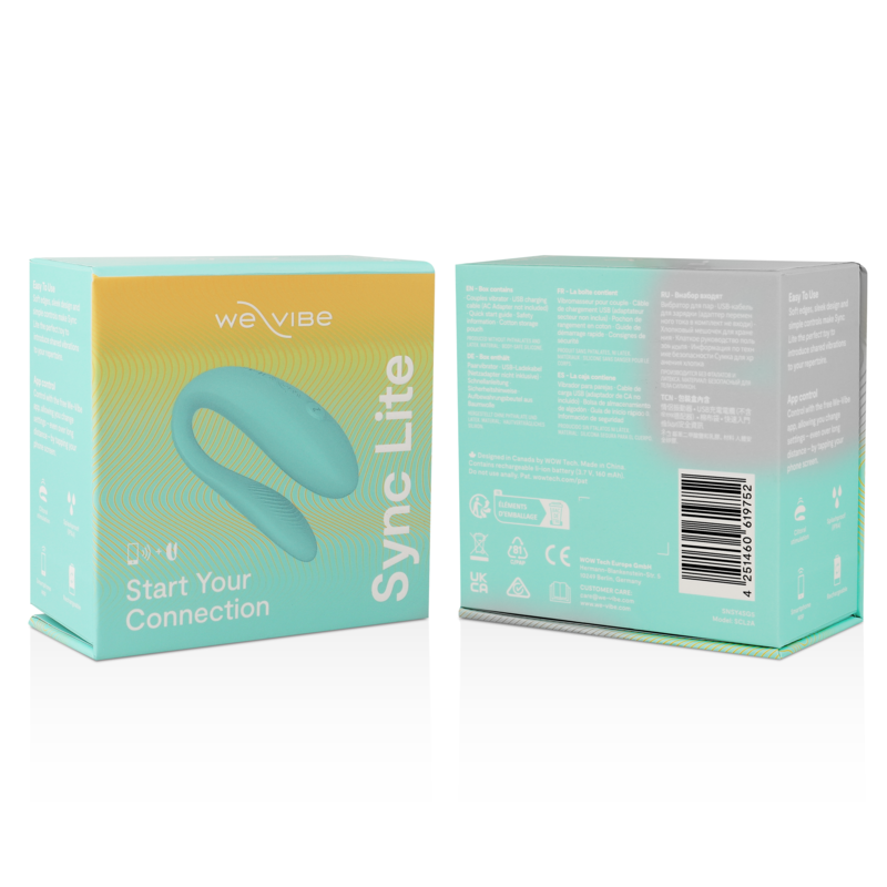 WE-VIBE - SYNC LITE STIMOLATORE CLITORIDEO CON APP ROSA