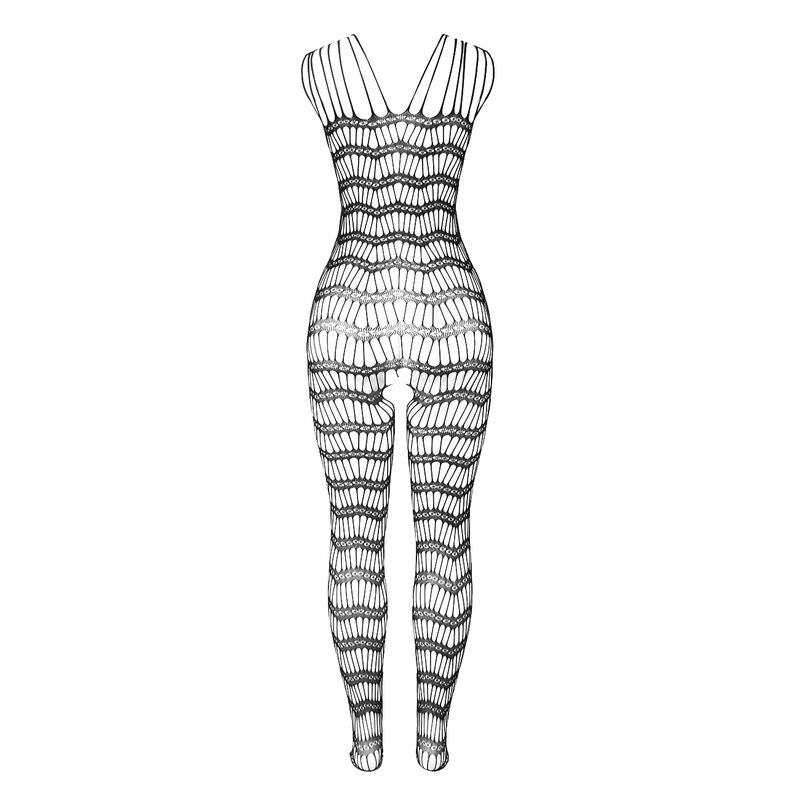 BODYSTOCKING A RETE CROTCHLESS, DESIGN SOFISTICATO, COMFORT ELASTICO