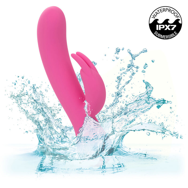 CALEXOTICS - FIRST TIME VIBRATORE CON RABBIT RICARICABILE ROSA