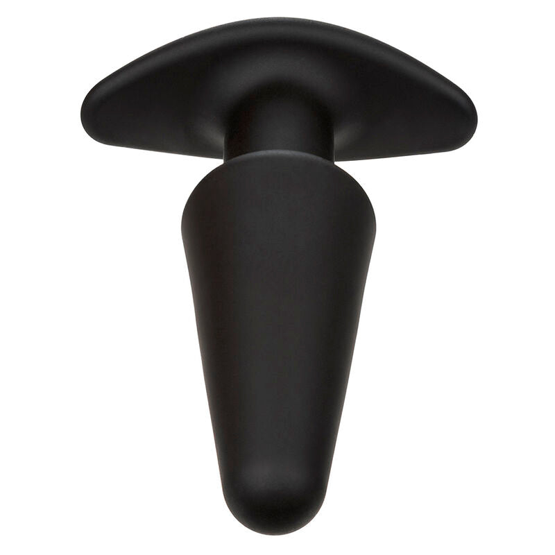 CALEXOTICS - ROCK BOTTOM PLUG ANALE CONICO 10 VIBRAZIONI IN SILICONE NERO