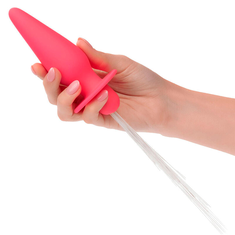CALEXOTICS - SOUTHERN LIGHTS PLUG ANALE ILLUMINANTE 10 VIBRAZIONI SILICONE ROSA