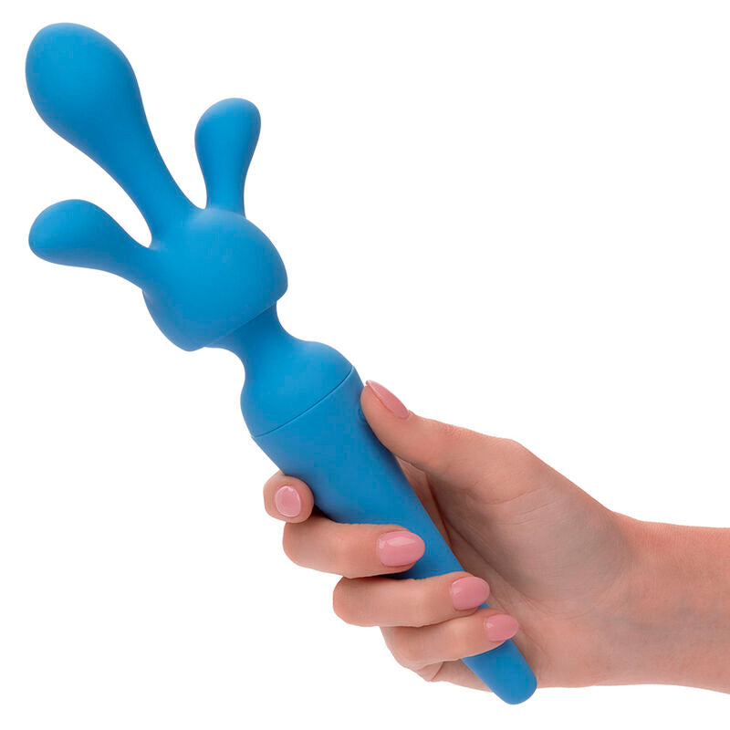CALEXOTICS - COUTURE KIT VIBRATORE WAND 10 VELOCITA' BLU