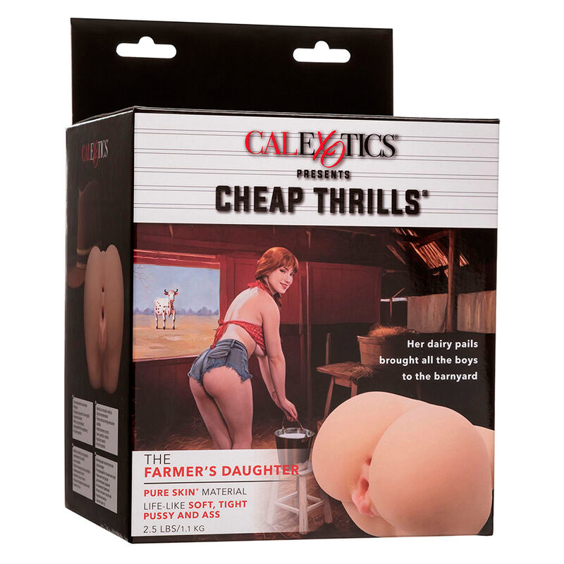 CALEXOTICS - THE FARMERS DAUGHTER MASTURBATORE REALISTICO DOPPIO INGRESSO NUDE