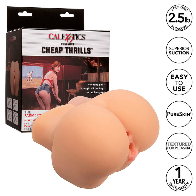 CALEXOTICS - THE FARMERS DAUGHTER MASTURBATORE REALISTICO DOPPIO INGRESSO NUDE