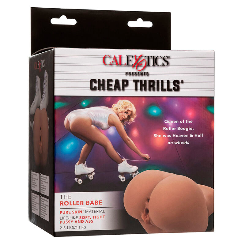 CALEXOTICS - CHEAP THRILLS THE ROLLER BABE MASTURBATORE REALISTICO DOPPIO INGRESSO NUDE