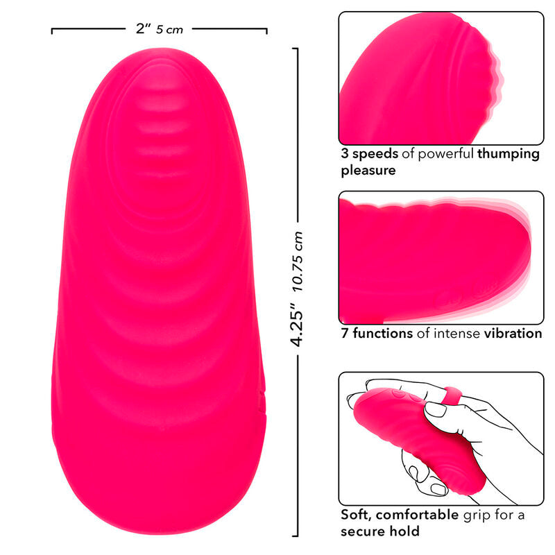 CALEXOTICS - ENVY MASSAGGIATORE PALMARE 7 VIBRAZIONI ROSA