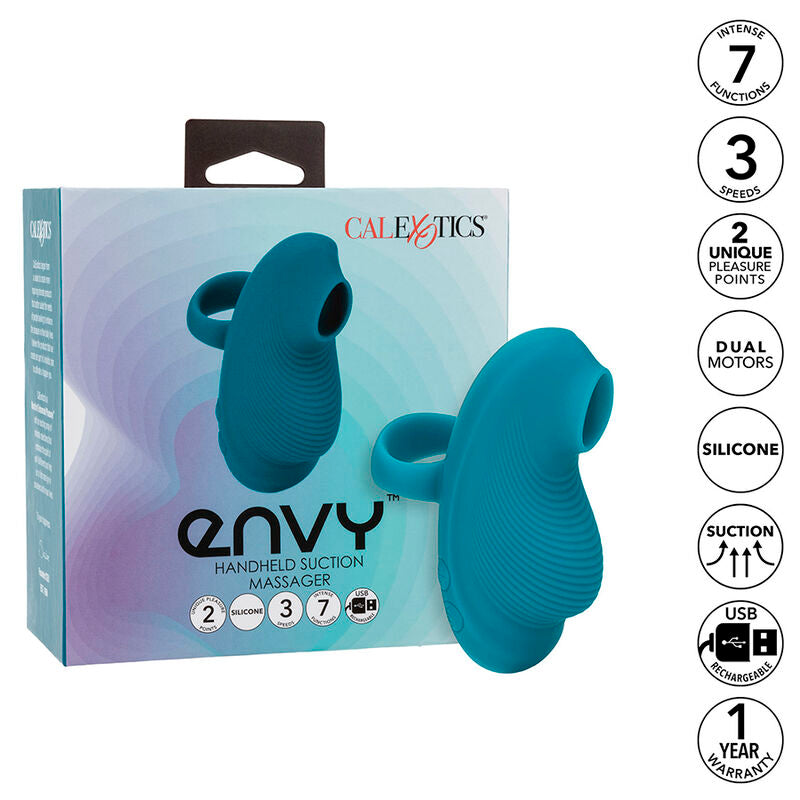 CALEXOTICS - ENVY MASSAGGIATORE PALMARE 7 VIBRAZIONI BLU