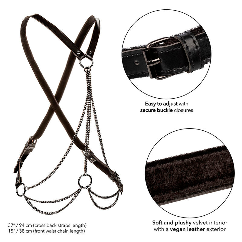 CALEXOTICS - EUPHORIA HARNESS MULTI CATENA PREMIUM