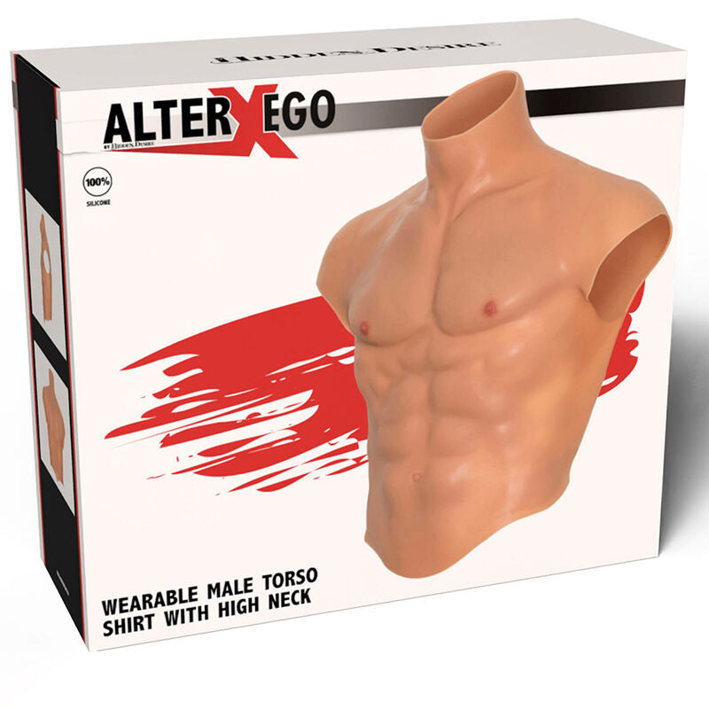 HIDDEN DESIRE - ALTER EGO TORSO MASCHILE IN SILICONE NUDE